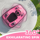 AIYAPLAY Electric Kids Bumper Car With 360 Degree Rotation Spin, Pink