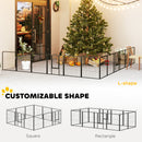 PawHut 2 Piece Expansion Pack Dog Pen For 80cm High Animal Pen