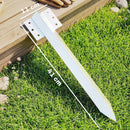 Outsunny 20 Pack Railway Sleeper Brackets, 41 Cm Galvanised Sleeper Stakes