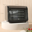 HOMCOM Food Dehydrator with 6 Stainless Steel Tray, for Fruit, Meat