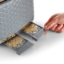 Morphy Richards Vector Grey 4 Slice Toaster