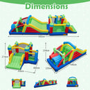 Inflatable Bounce Castle With Jumping House And Crawling Tunnels (Without Blower)