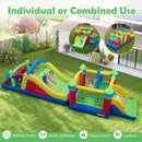 Inflatable Bounce Castle With Jumping House And Crawling Tunnels (Without Blower)