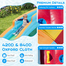 Inflatable Water Slide with 680W Blower for Kids Aged 3-12