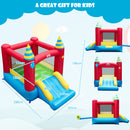 Inflatable Bounce Castle With Stakes Without Blower