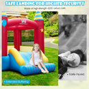 Inflatable Bounce Castle With Stakes Without Blower