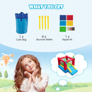 Inflatable Bounce Castle With Stakes Without Blower