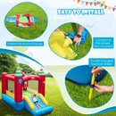Inflatable Bounce Castle With Stakes Without Blower