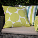 Fusion Ingo Outdoor Filled Cushion in Pink/Green