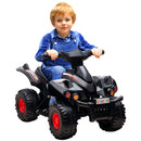 AIYAPLAY 6V Kids Electric Quad Bike With Music, Forward Function - Pink/Black