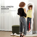 HOMCOM Full Length Mirror, Standing, Leaning or Wall Mirror