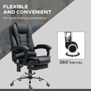 Vinsetto Ergonomic Heated 6 Points Vibration Massage Office Chair