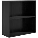 HOMCOM Bookshelf Display Storage Shelf With 2 Compartments For Study