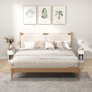 HOMCOM Bedside Tables Set of 2, Nightstands for Bedroom, Living Room, White