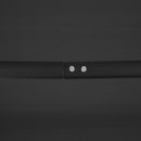 Outsunny 3 Seater Garden Swing Patio Hammock w/ Canopy for Outdoor Black