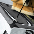 PawHut Foldable Pet Stroller W/ Detachable Carrier, Soft Padding