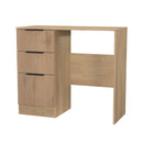 Alaska Ready Assembled Vanity in Slat Effect & Nebraska Oak