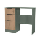 Alaska Ready Assembled Vanity in Slat Effect & Reed Green