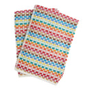 Jazz 2 Pack Kitchen Tea Towel 45 x 65cm