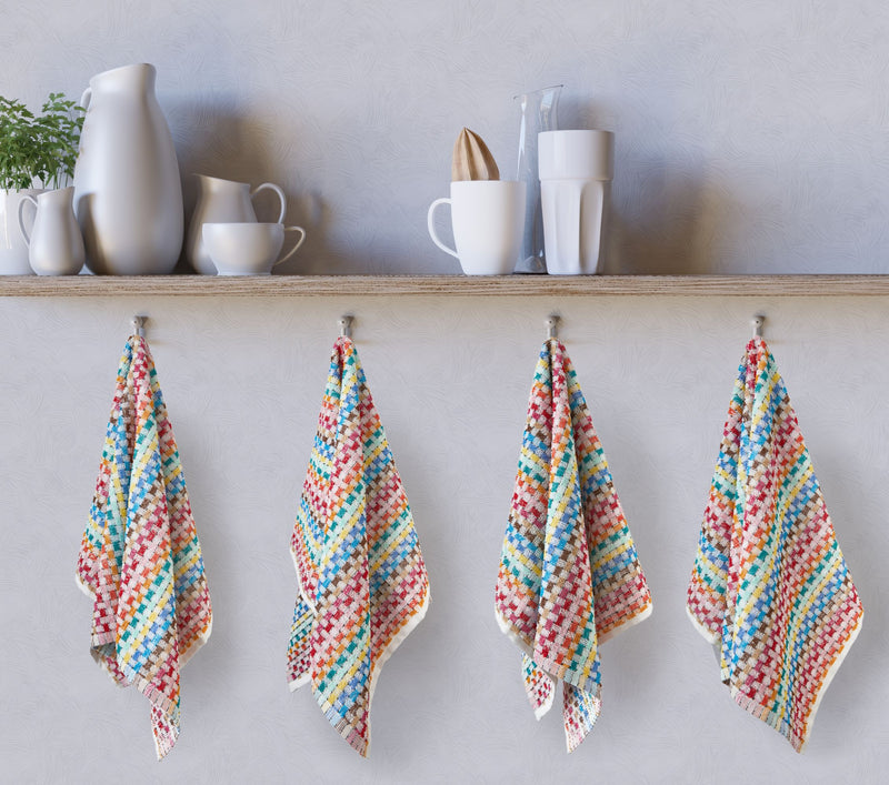 Jazz 2 Pack Kitchen Tea Towel 45 x 65cm