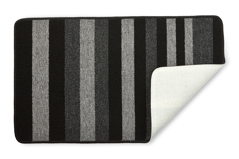 Jersey - Contrast Stripe 2pc Bath set in Grey