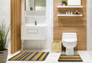 Jersey - Contrast Stripe 2pc Bath set in Ochre