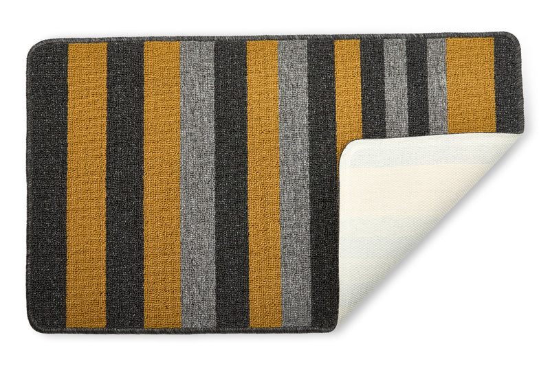 Jersey - Contrast Stripe 2pc Bath set in Ochre