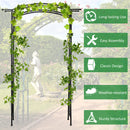 Outsunny 211cm Height Metal Garden Arch Arbor for Wedding Decor
