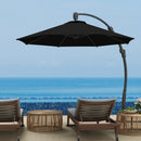 Outsunny 3(m) Garden Cantilever Parasol with Crank Aluminium Frame
