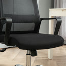 Vinsetto Mesh Office Chair Desk Chair W/ Swivel Seat Adjustable Height Black