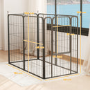 PawHut 2 Piece Expansion Pack Dog Pen for 100cm High Animal Pen