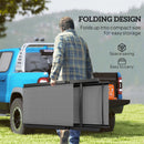 Outsunny Folding Sun Lounger, 5-Position Adjustable Sun Sunbed