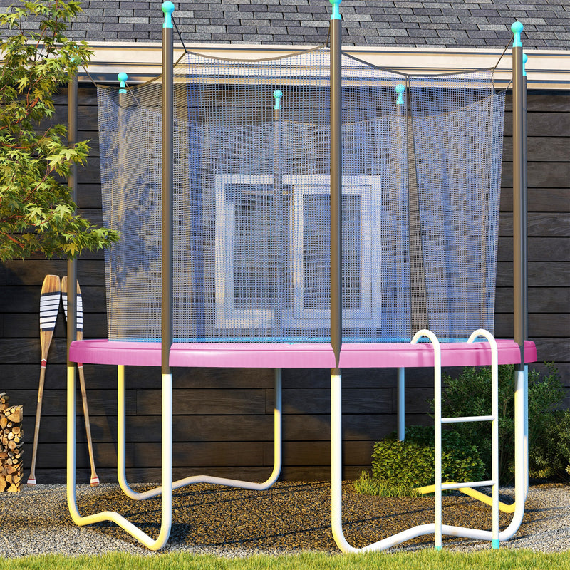 SPORTNOW 8FT Trampoline Pad Spring Cover, Waterproof
