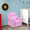 HOMCOM Children Recliner Chair - Pink