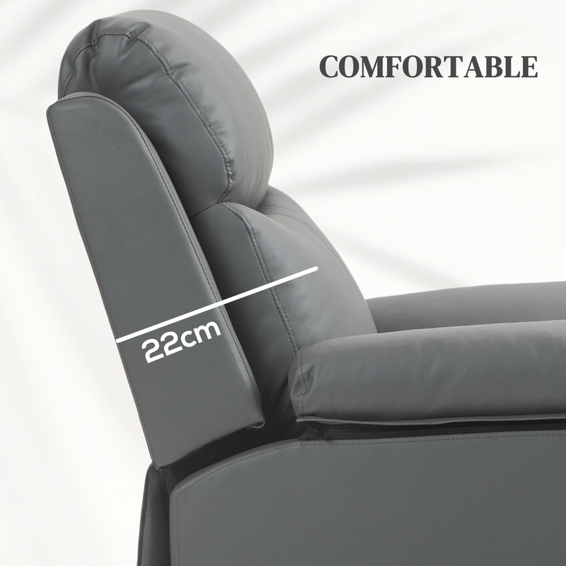HOMCOM Power Lift Chair Electric Riser Recliner with Remote Control, Brown