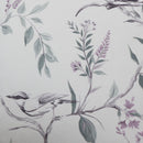 D & D Jazmine Pencil Pleat Curtains in Heather
