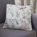 D & D Jazmine Filled Cushion in Heather
