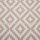 Outsunny 274 X 182 Cm Reversible Outdoor RV Rug Floor Mat, Coffee And White