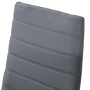 HOMCOM Round Dining Table Set For 4, Kitchen Table And Chairs With Cushion