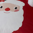 Bedlam Jolly Santa Filled Cushion in Red