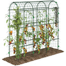 Outsunny 183 cm Tall Garden Trellis for Climbing Plants Outdoor