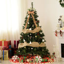 HOMCOM 6FT Pre-Lit Artificial Christmas Tree 200 LED Xmas Tree