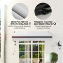 Outsunny 2.5 x 2m Electric Retractable Awning w/ Aluminium Frame