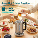HOMCOM Electric Kettle, 1.7L Fast Boil, 3kW Water Kettle With Strix Thermost