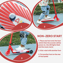 AIYAPLAY Electric Scooter for Kids 4-7, with Auxiliary Rear Wheels