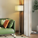 HOMCOM Floor Lamp With Remote Control And Adjustable Colour Temperatures