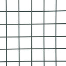HOMCOM Steel Garden Gate Security Barrier Mesh Fence W/ Lock, 97cm X 150 Cm