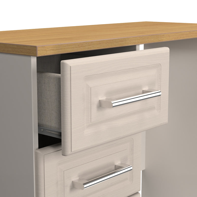 Kingston Ready Assembled Vanity in Kashmir Ash & Modern Oak