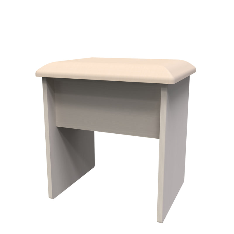 Kingston Ready Assembled Stool in Kashmir Ash & Modern Oak