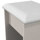 Kingston Ready Assembled Stool in Kashmir Ash & Modern Oak